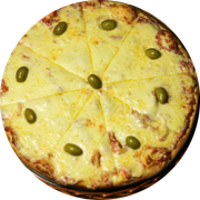 Tradicionais: 024.Mussarela - Pizza Brotinho (Ingredientes: Mussarela Três Maria)