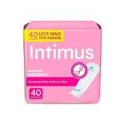 Higiene Pessoal: Intimus Discretos - 40 unidades