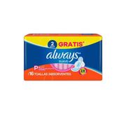 Higiene Pessoal: Absorvente Always - 16 unidades