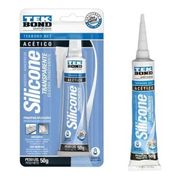 Ferragem/SOS: Silicone Trasparente - TEK