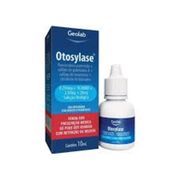 Medicamentos: Otosylase - Este medicamento está indicado para otite externa e outras inflamações que melhoram com corticoides e nas quais exista suspeita ou presença de infecção por bactérias.