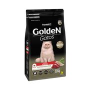 Rações P/ Gatos: Golden Gatos Carne Adulto - 3Kg - Ração P/ Gatos