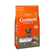 Rações P/ Cães: Golden Formula Pequeno Porte Carne Filhote - 3Kg - Ração P/ Cães