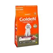 Rações P/ Cães: Golden Formula Pequeno Porte Carne Adulto - 3Kg - Ração P/ Cães