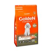 Rações P/ Cães: Golden Formula Pequeno Porte Salmão Adulto - 3Kg - Ração P/ Cães