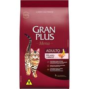 Rações P/ Gatos: Gran Plus Gatos Salmão e Arroz Adulto - 1Kg - Ração P/ Gatos