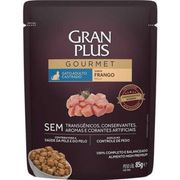 Gatos: Gran Plus Sache Gatos Castrados Frango - 85gr - Sache