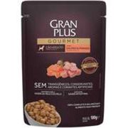 Cães: Gran Plus Sache Cães Adulto Salmão e Frango - 100gr - Sache