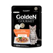 Gatos: Golden Gourmet Gatos Adulto Atum - 70gr - Sache