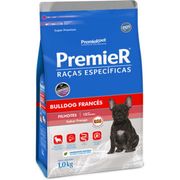 Rações P/ Cães: Premier Racas Especificas Bulldog Frances Filhotes Frango - 1Kg - Rações p/ Cães
