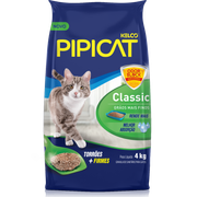 Areias: Pipicat Classic Areia Granulada - 4Kg - Higiene p/ Gatos