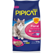 Areias: Pipicat Perfumado Floral Areia Granulada - 12Kg - Higiene p/ Gatos