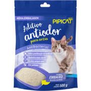 Areias: Aditivo Antiodor Pipicat Antibacterial - 500gr - Higiene p/ Gatos