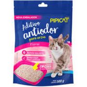 Areias: Aditivo Antiodor Pipicat Floral - 500gr - Higiene p/ Gatos