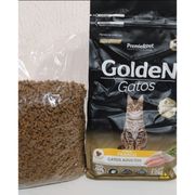 Gatos: Golden Gatos Frango Adulto - 1Kg - Ração p/ Gatos