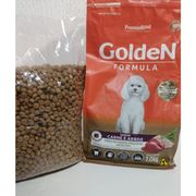 Cães: Golden Formula Pequeno Porte Carne Adulto - 1Kg - Ração p/ Cães