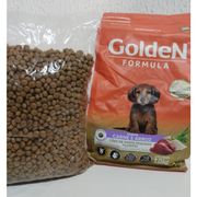 Cães: Golden Formula Pequeno Porte Carne Filhote - 1Kg - Ração p/ Cães