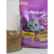Gatos: Whiskas Frango Adulto - 1Kg - Ração p/ Gatos