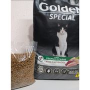Gatos: Golden Gatos Special Castrados - 1Kg - Ração p/ Gatos