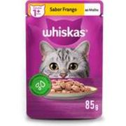 Gatos: Whiskas Sache Frango - 85gr - Sache