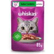 Gatos: Whiskas Sache Cordeiro - 85gr - Sache