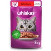 Gatos: Whiskas Sache Carne - 85gr - Sache