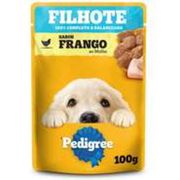 Cães: Pedigree Sache Frango Filhotes - 100gr - Sache