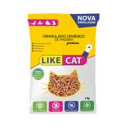Granulados Madeira: Like Cat Granulado Higienico de Madeira - 2Kg - Granulado Madeira