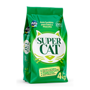 Areias: Supercat Areia Sanitaria - 4Kg - Higiene p/ Gatos