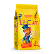 Areias: Le Cat Areia Sanitaria - 4Kg - Higiene p/ Gatos