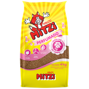Areias: Mitzi Perfumada Areia Granulada - 4Kg - Higiene p/ Gatos