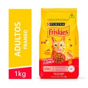 Rações P/ Gatos: Nestle Purina Friskies Delicias Da Granja Frango - 1Kg - Rações p/ Gatos