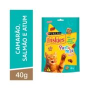 Petiscos e Biscoitos: Petisco Friskies Camarao Salmao E Atum - 40gr - Petisco p/ Gatos