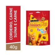 Petiscos e Biscoitos: Petisco Friskies Cordeiro Carne Suina E Carne - 40Gr - Petisco p/ Gatos