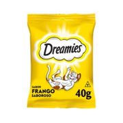 Petiscos e Biscoitos: Petisco Dreamies Frango Saboroso - 40gr - Petisco p/ Gatos