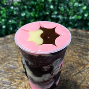 Sugestões: 4 - Belterra 300ml - Combo (Ingredientes: Açai, Chocotrufa, Leite Condensado, Mousse de Morango)