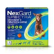 Antipulgas: Nexgard Spectra M (7.6 Kg a 15 Kg) - 1 Tablete - Antipulgas