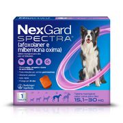 Antipulgas: Nexgard Spectra G (15.1 Kg a 30 Kg) - 1 Tablete - Antipulgas