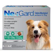 Antipulgas: Nexgard G (10.1 Kg a 25 Kg) - 1 Tablete - Antipulgas