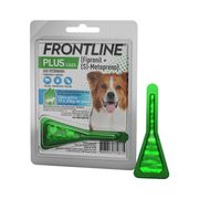 Antipulgas: Antipulgas e Carrapatos Frontline Plus Cao M (10 Kg a 20 Kg) - 1 Pipeta - Antipulgas