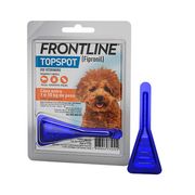 Antipulgas: Antipulgas e Carrapatos Frontline Top Spot Cao P (1 Kg a 10 Kg) - 1 Pipeta - Antipulgas