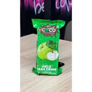 Gelos: Gelo bastao sabor maça verde - gelo sabor maça verde