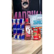 combos com 6 Red Bull: Combo Beefeater com 6 Red Bull + 3 gelo de sabor - Gin