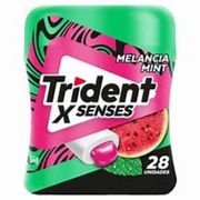 Doces: Trident Melancia pote 28un 54g - chiclete melancia pote 28 unidades