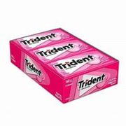 Doces: Trident tutti Frutti 8g - chiclete tutti frutti
