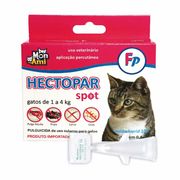 Antipulgas: Antipulgas Hectopar Gatos (1 Kg a 4Kg) - 1 Pipeta - Antipulgas