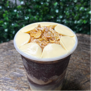 Sugestões: Mozão Paçoca faz Bem 400ml - Combo (Ingredientes: Açai, Mousse de Maracujá, Paçoca, Sucrilhos)