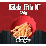Porções: Batata Frita (M) - 220g - Porções (Ingredientes: batata frita)