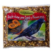 Pássaros: Mistura Oleosa Mamão Nutripassaros - 500gr - Rações P/ Pássaros