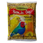 Pássaros: Papa de Ovos Nutripassaros - 200gr - Rações P/ Pássaros